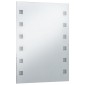 vidaXL Καθρέφτης Μπάνιου Τοίχου με LED 60 x 80 εκ.