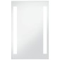 vidaXL Καθρέφτης Μπάνιου Τοίχου με LED 60 x 100 εκ.
