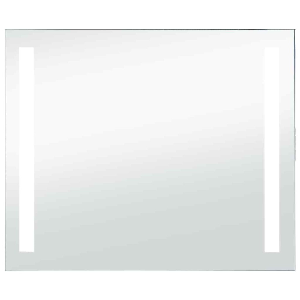 vidaXL Καθρέφτης Μπάνιου Τοίχου με LED 80 x 60 εκ.
