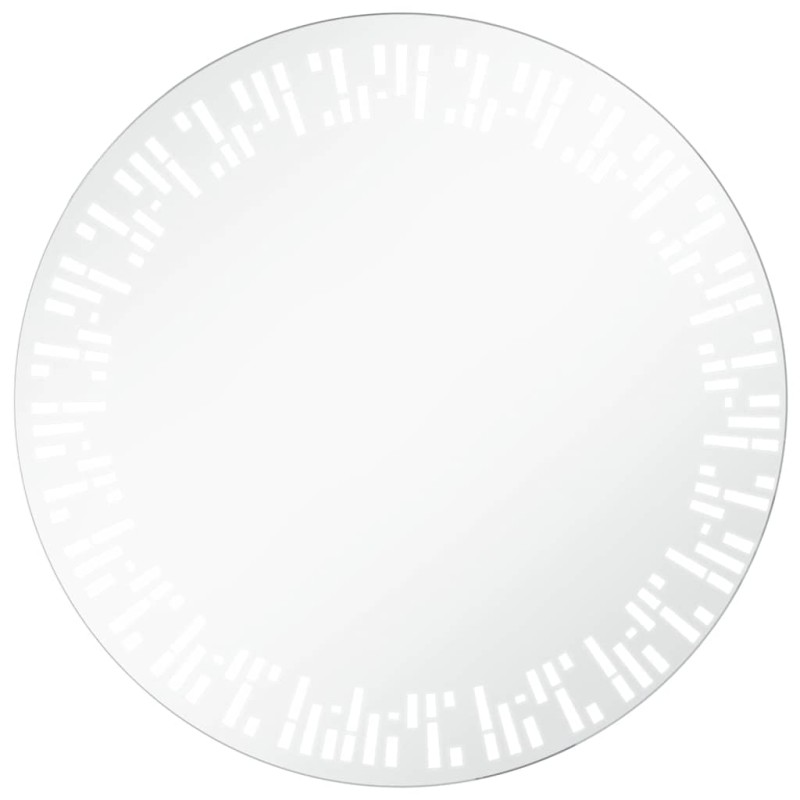 vidaXL Καθρέφτης Μπάνιου με LED 80 εκ.
