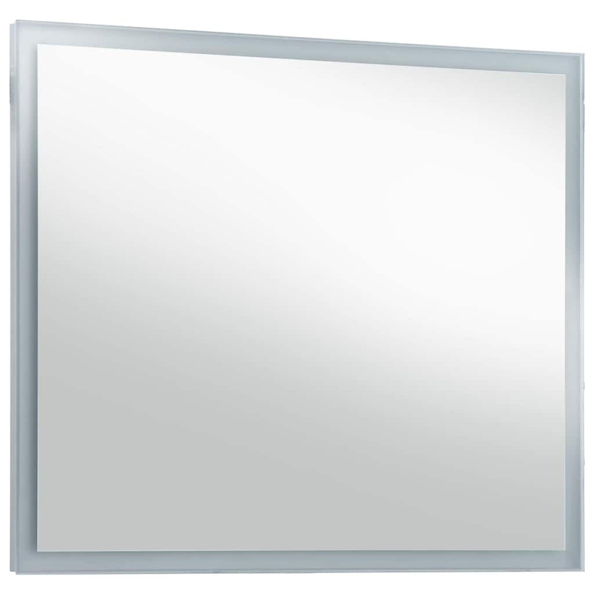 vidaXL Καθρέφτης Μπάνιου Τοίχου με LED 80 x 60 εκ.