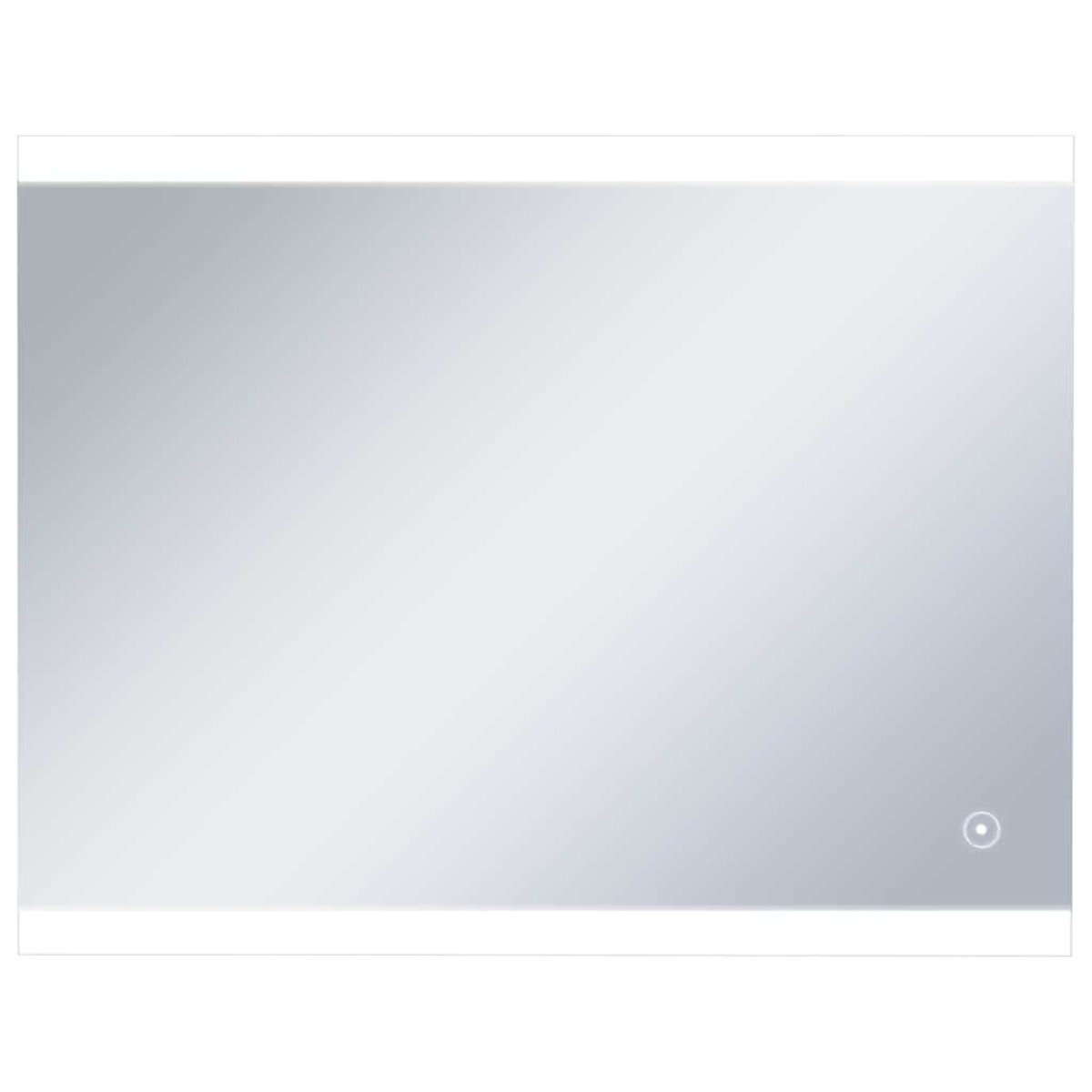 vidaXL Καθρέφτης Μπάνιου Τοίχου με LED/Αισθητήρα Κίνησης 80 x 60 εκ.
