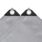 vidaXL Μουσαμάς Γκρι 1,5 x 10 μ. 650 γρ./μ.²