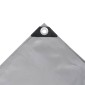 vidaXL Μουσαμάς Γκρι 1,5 x 20 μ. 650 γρ./μ.²
