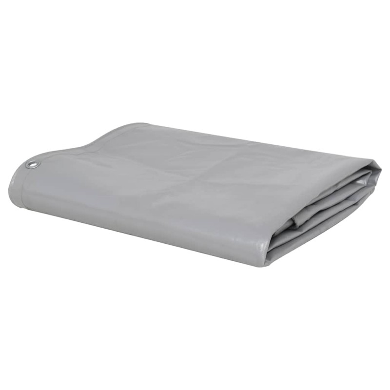 vidaXL Μουσαμάς Γκρι 1,5 x 20 μ. 650 γρ./μ.²
