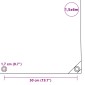 vidaXL Μουσαμάς Πράσινος 1,5 x 6 μ. 650 γρ./μ.²