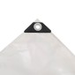 vidaXL Μουσαμάς Λευκός 1,5 x 20 μ. 650 γρ./μ.²