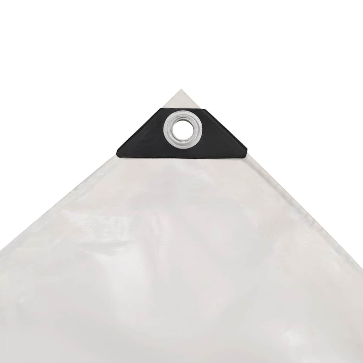vidaXL Μουσαμάς Λευκός 5 x 6 μ. 650 γρ./μ.²