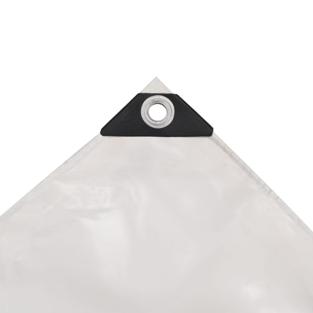 vidaXL Μουσαμάς Λευκός 6 x 8 μ. 650 γρ./μ.²