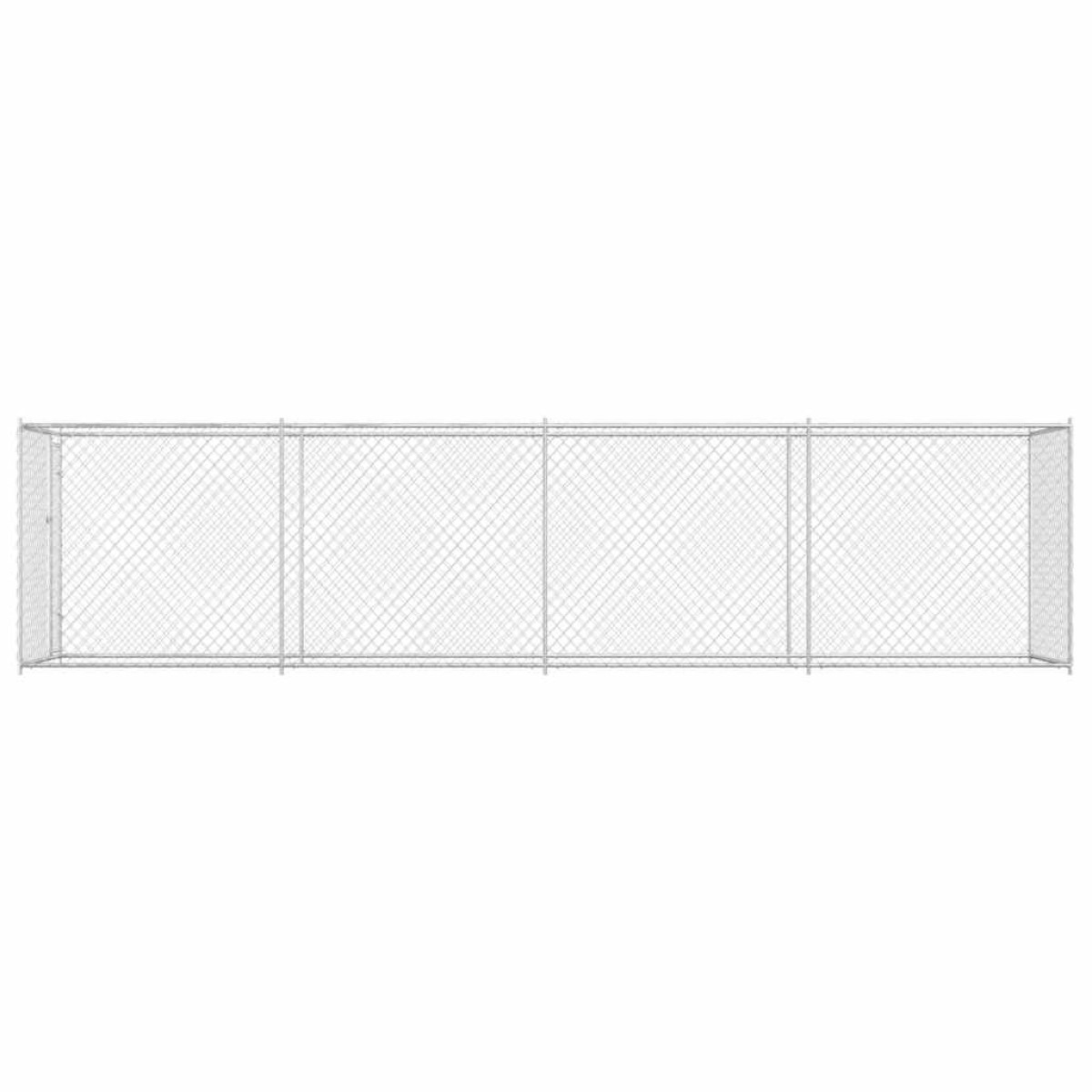 vidaXL Κλουβί Σκύλου Εξωτερικού Χώρου 760 x 192 x 185 εκ.