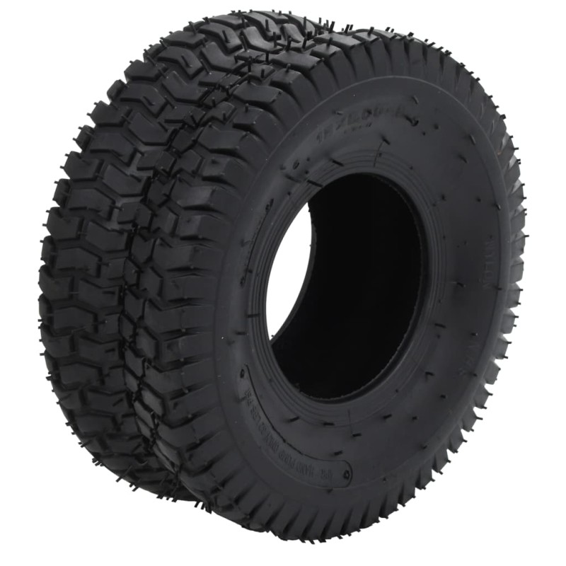 vidaXL Λάστιχα για Καρότσι 2 τεμ. 15x6.00-6 4PR από Καουτσούκ