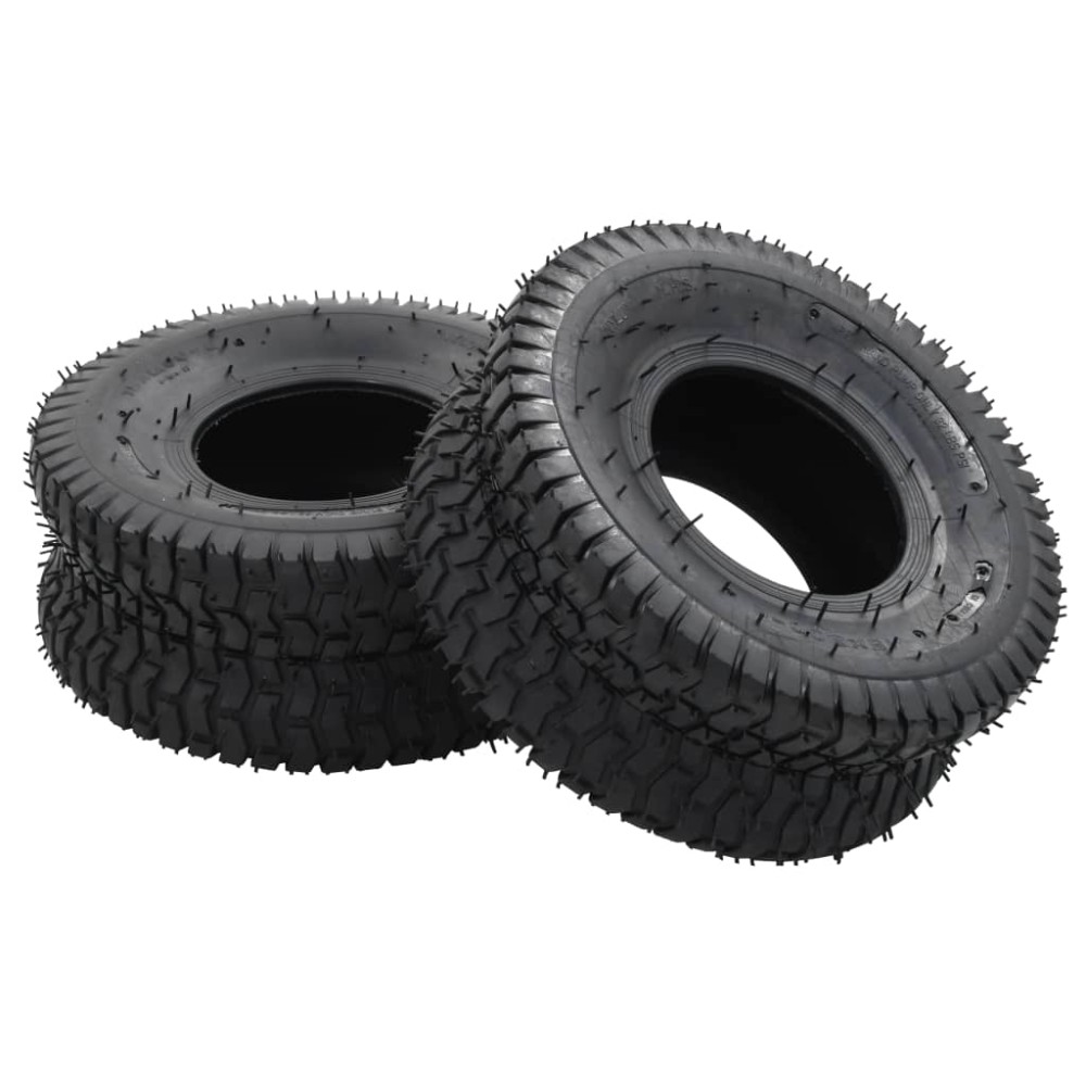 vidaXL Λάστιχα για Καρότσι 2 τεμ. 15x6.00-6 4PR από Καουτσούκ