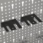vidaXL Πλάτες Εργαλείων Τοίχου Διάτρητες 4 τεμ. 40 x 58 εκ. Ατσάλινες