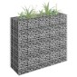 vidaXL Συρματοκιβώτιο-Γλάστρα Υπερυψωμένη 90x30x90 εκ. Γαλβ. Χάλυβας