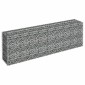 vidaXL Συρματοκιβώτιο-Γλάστρα Υπερυψωμένη 180x30x60 εκ. Γαλβ. Χάλυβας