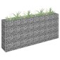 vidaXL Συρματοκιβώτιο-Γλάστρα Υπερυψωμένη 180x30x90 εκ. Γαλβ. Χάλυβας