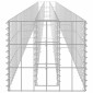 vidaXL Συρματοκιβώτιο-Γλάστρα Υπερυψωμένη 450x30x30 εκ. Γαλβ. Χάλυβας
