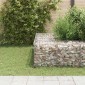 vidaXL Συρματοκιβώτιο Κύβος 40 x 40 x 40 εκ. από Ατσάλινο Σύρμα