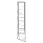 vidaXL Συρματοκιβώτιο-Γλάστρα Υπ. Τραπέζιο 150x20x100 εκ Γαλβ. Χάλυβας