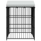 vidaXL Κλουβί Σκύλου Εξωτερικού Χώρου 150 x 150 x 210 εκ. με Στέγαστρο
