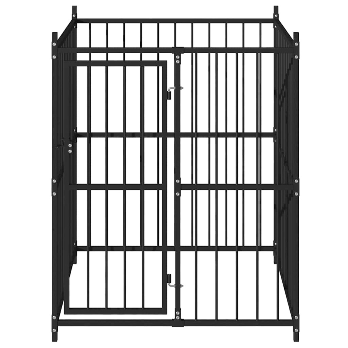 vidaXL Κλουβί Σκύλου Εξωτερικού Χώρου 120 x 120 x 150 εκ.