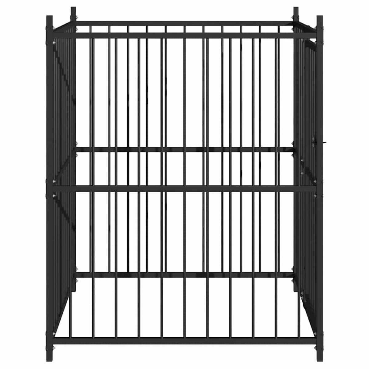 vidaXL Κλουβί Σκύλου Εξωτερικού Χώρου 120 x 120 x 150 εκ.