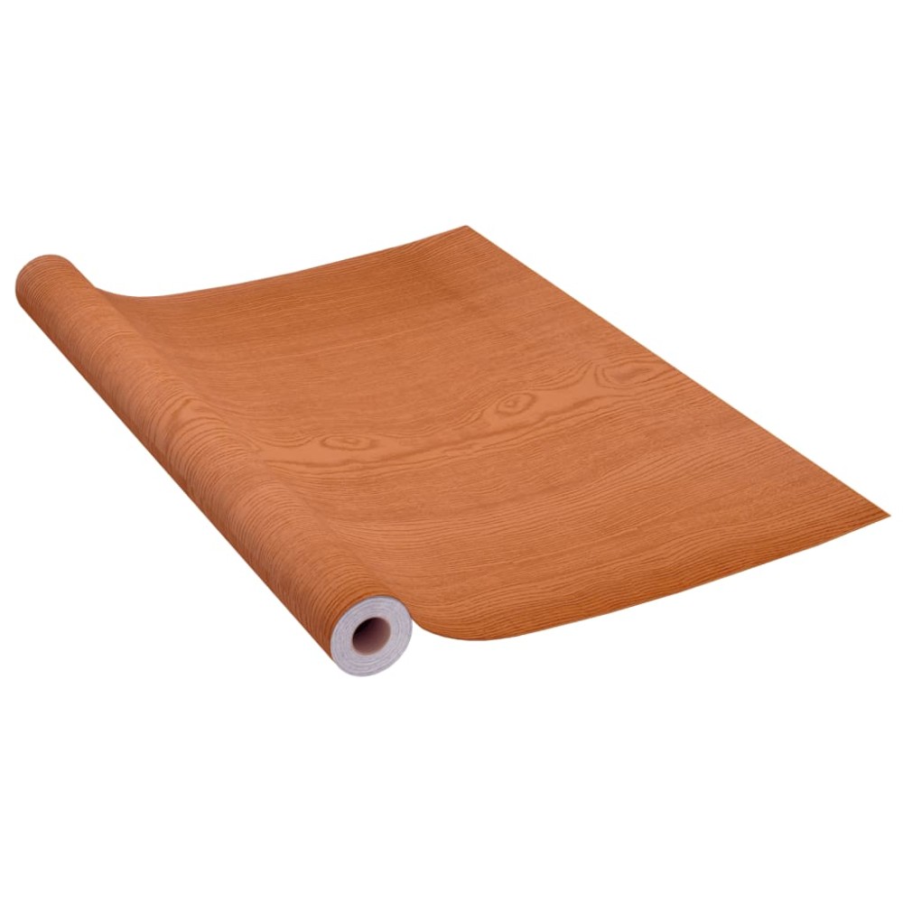 vidaXL Μεμβράνη Αυτοκόλλητη για Έπιπλα Δρυς 500 x 90 εκ. PVC