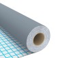 vidaXL Μεμβράνη Αυτοκόλλητη για Έπιπλα Γκρι 500 x 90 εκ. από PVC