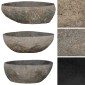 vidaXL Νιπτήρας River Stone Οβάλ 29-38 εκ.