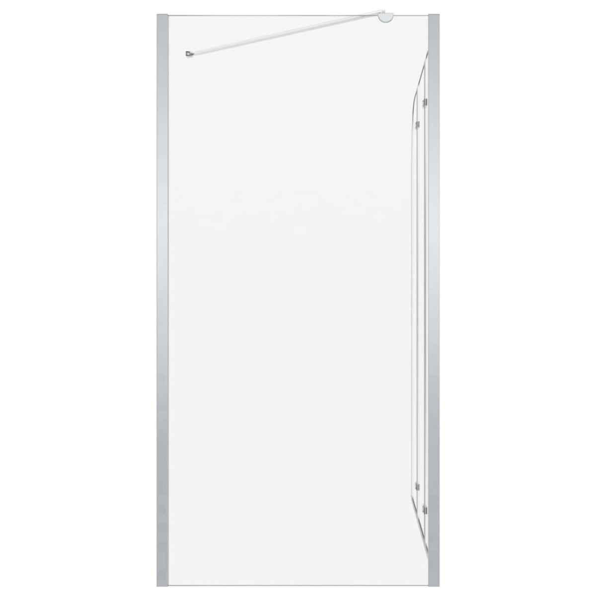 vidaXL Καμπίνα Μπανιέρας Διαφανής 120 x 69 x 130 εκ. Ψημένο Γυαλί
