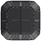vidaXL Κάδος Κομποστοποίησης Μαύρος 93,3 x 93,3 x 80 εκ. 480 Λίτρων