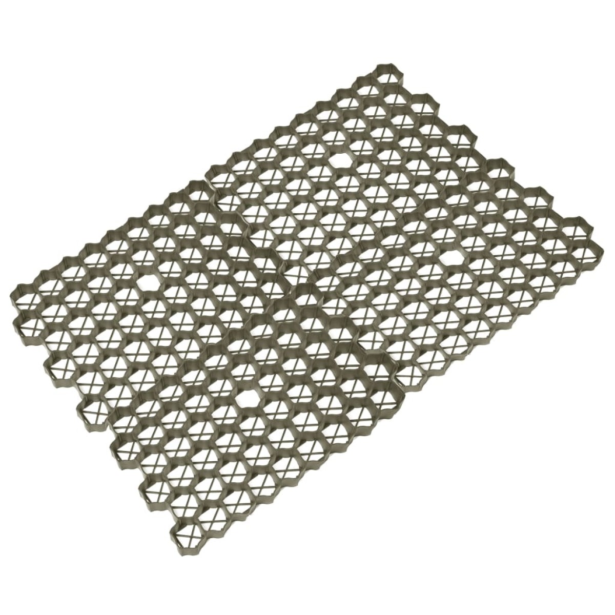 vidaXL Πλέγμα Γκαζόν 16 τεμ. Πράσινο 60 x 40 x 3 εκ. Πλαστικό