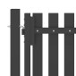 vidaXL Πόρτα Περίφραξης Κήπου Ανθρακί 4 x 1,25 μ. Ατσάλινη