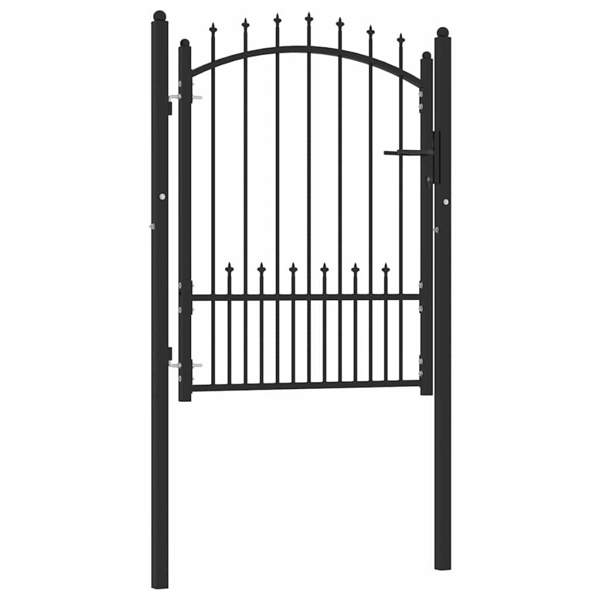 vidaXL Πύλη Φράχτη με Ακίδες EMMEN 100 x 125 cm