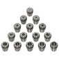 vidaXL Τσιμπίδια Collet Φρέζας Σετ 15 τεμ. ER25