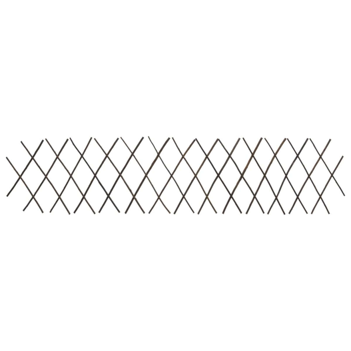 vidaXL Καφασωτό Φράχτης 5 τεμ. 180 x 30 εκ. από Ιτιά