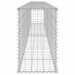 vidaXL Συρματοκιβώτιο Τοίχος 300x30x50 εκ. Γαλβαν. Χάλυβας + Καλύμματα