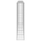 vidaXL Συρματοκιβώτιο Τοίχος 300x30x150 εκ. Γαλβαν.Χάλυβας + Καλύμματα