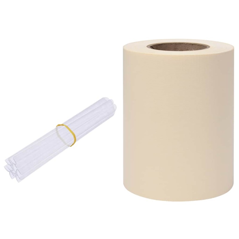 vidaXL Λωρίδα Απορρήτου PVC 35x0,19 μ. Κρεμ