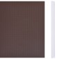 vidaXL Περίφραξη Προστατευτική Καφέ 70 x 0,19 μ. από PVC