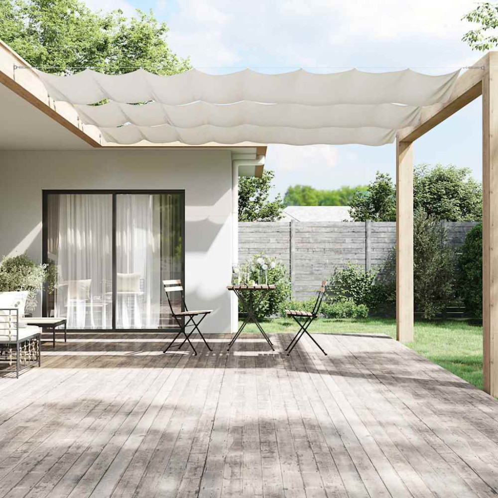 vidaXL Τέντα Κάθετη Λευκή 100 x 1000 εκ. από Ύφασμα Oxford
