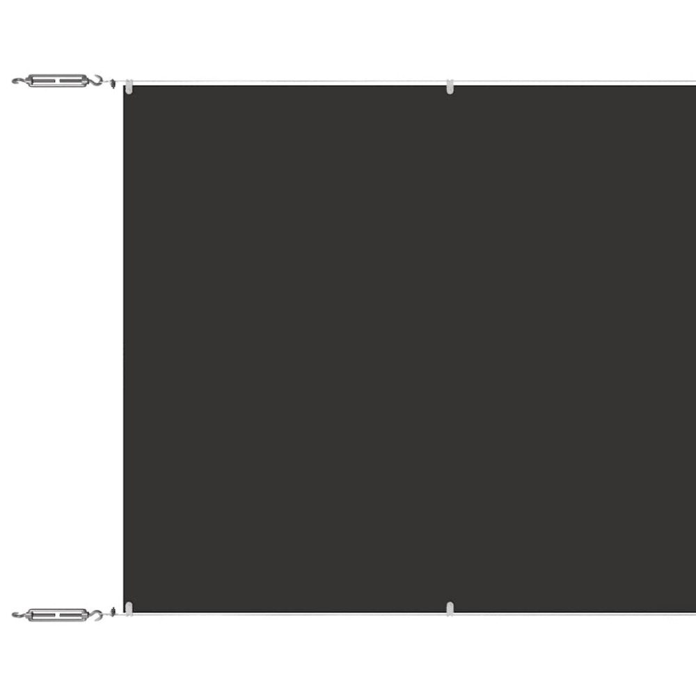 vidaXL Τέντα Κάθετη Ανθρακί 100 x 1200 εκ. από Ύφασμα Oxford