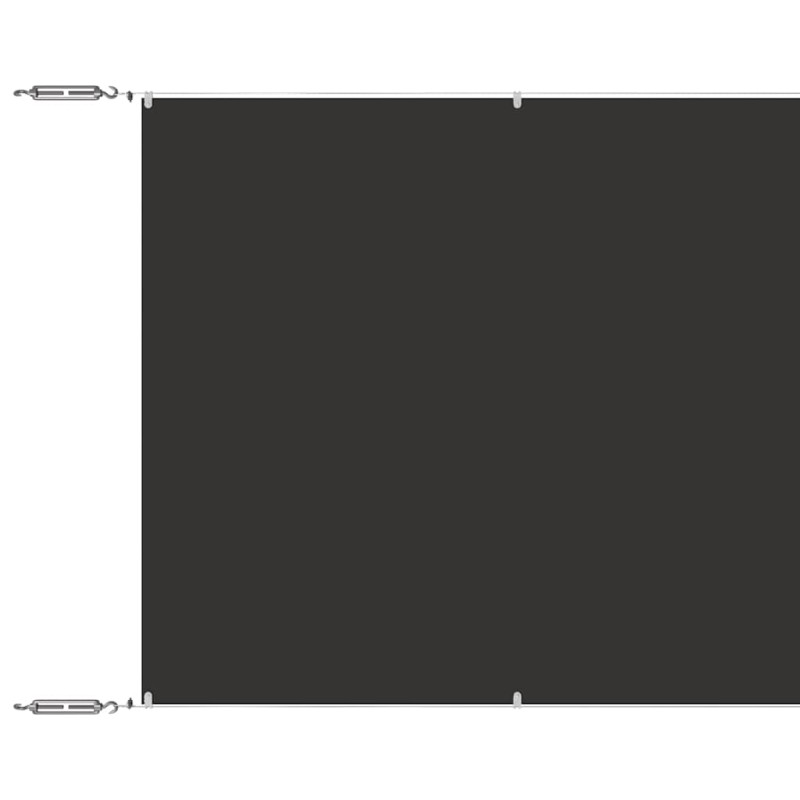 vidaXL Τέντα Κάθετη Ανθρακί 140 x 600 εκ. από Ύφασμα Oxford