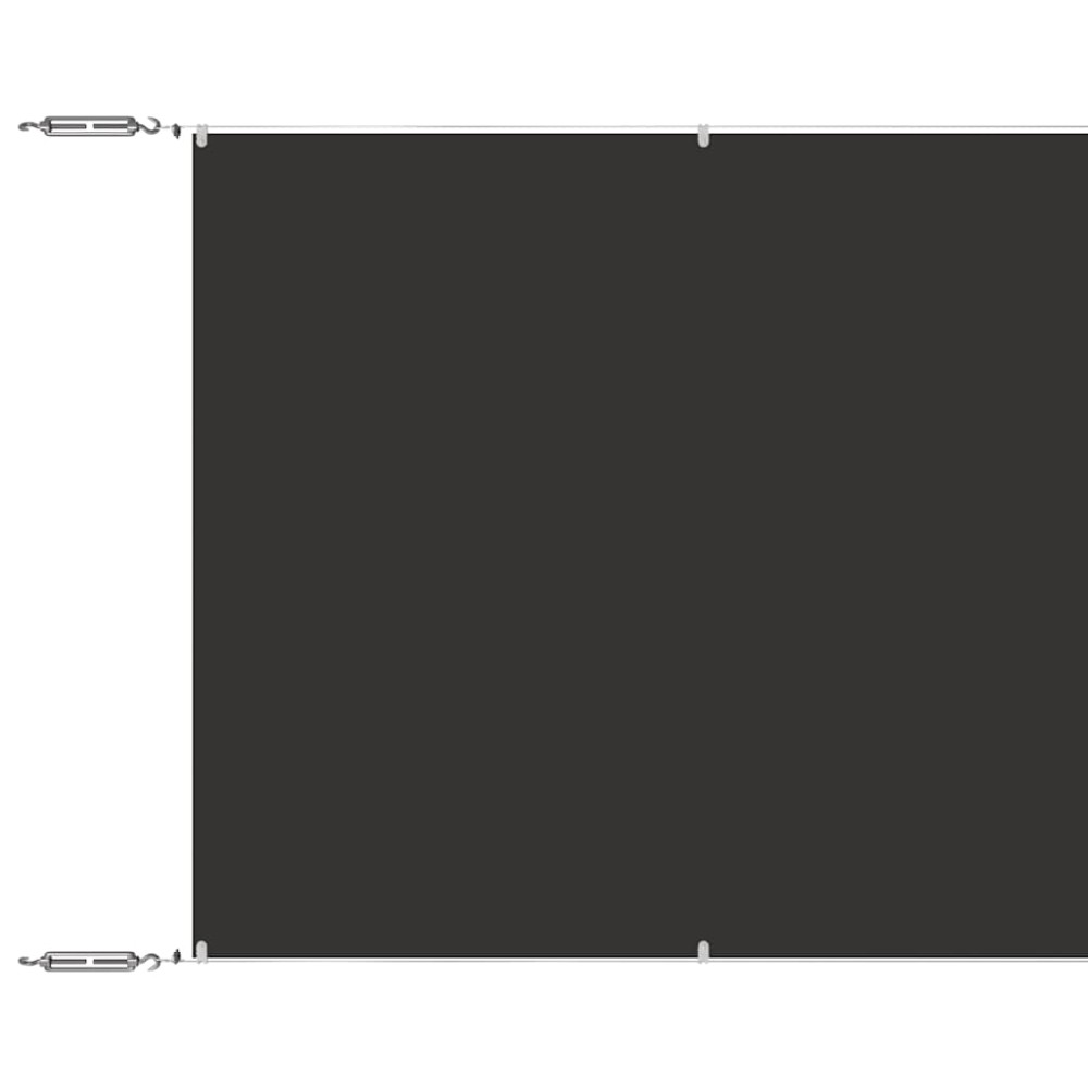 vidaXL Τέντα Κάθετη Ανθρακί 180 x 1200 εκ. από Ύφασμα Oxford