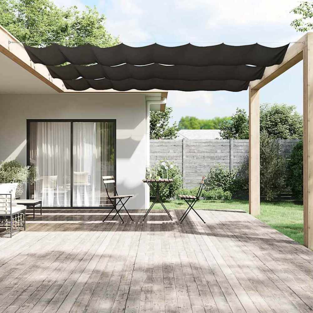 vidaXL Τέντα Κάθετη Ανθρακί 180 x 1200 εκ. από Ύφασμα Oxford
