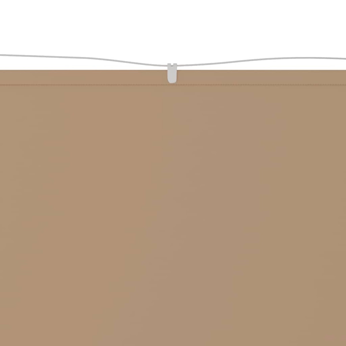vidaXL Τέντα Κάθετη Taupe 140 x 800 εκ. από Ύφασμα Oxford
