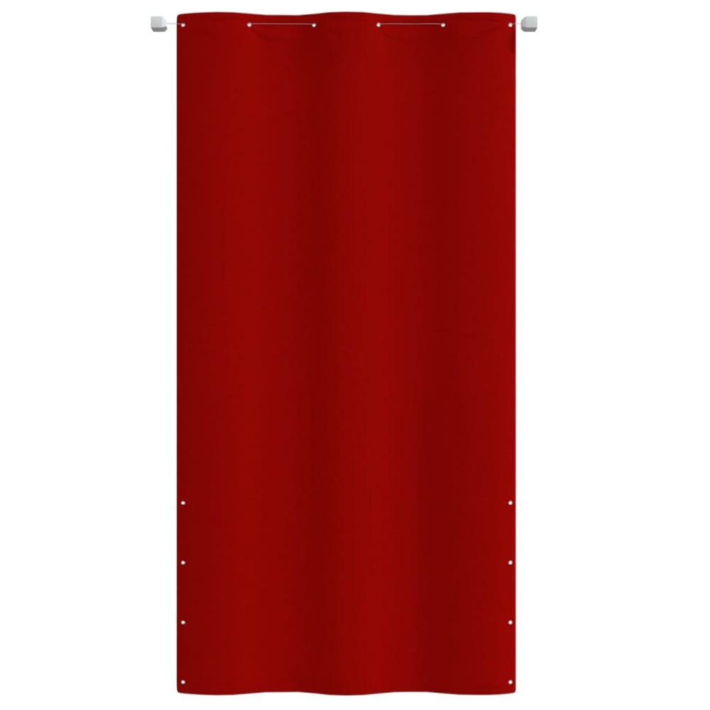 vidaXL Διαχωριστικό Βεράντας Κόκκινο 120 x 240 εκ. Ύφασμα Oxford