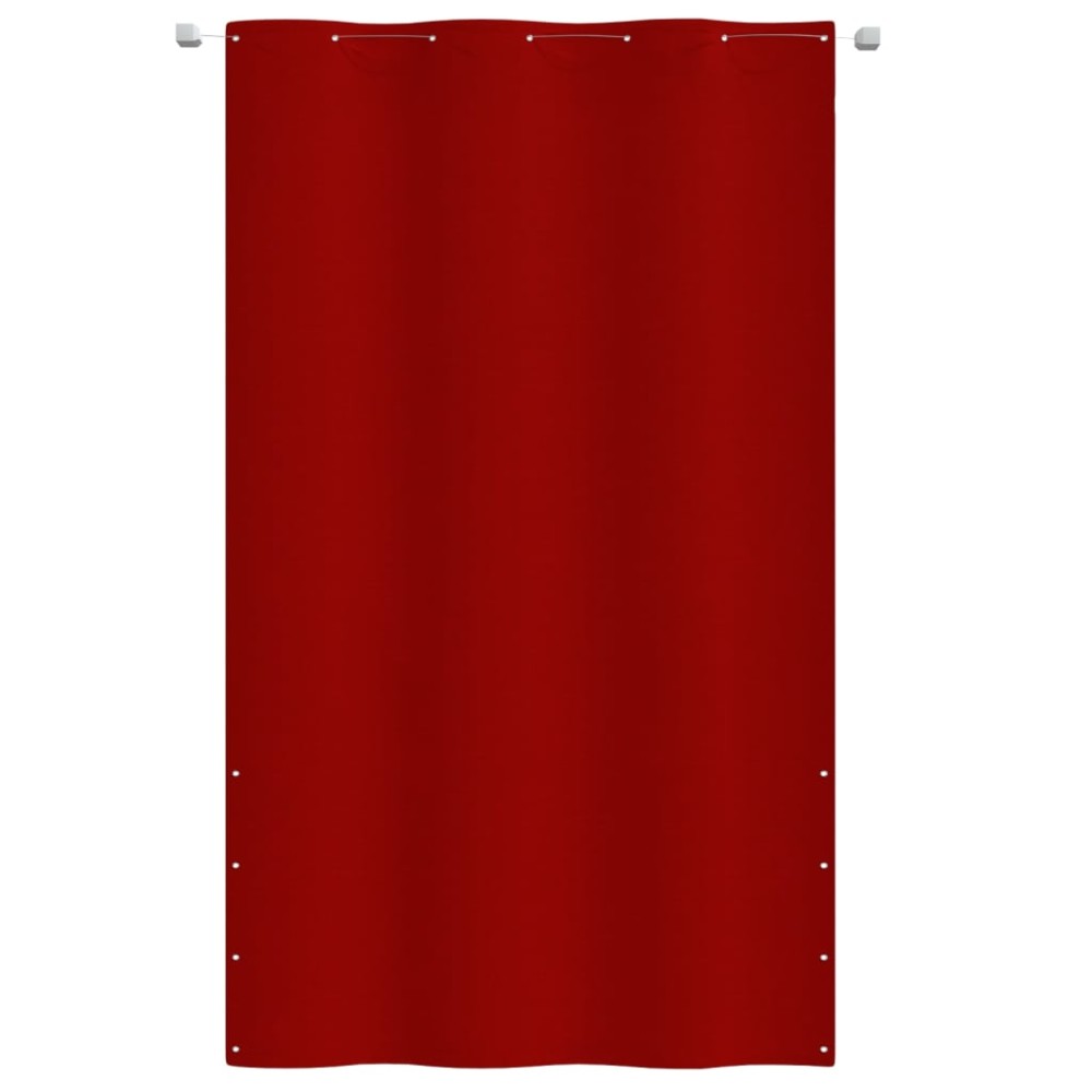 vidaXL Διαχωριστικό Βεράντας Κόκκινο 140 x 240 εκ. Ύφασμα Oxford