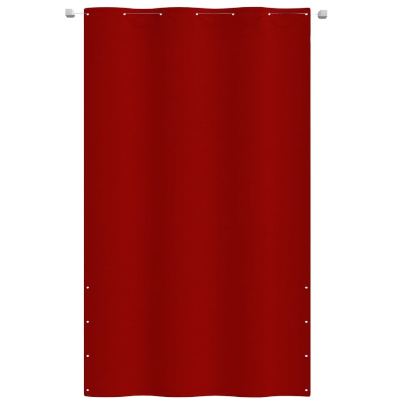 vidaXL Διαχωριστικό Βεράντας Κόκκινο 140 x 240 εκ. Ύφασμα Oxford