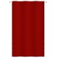 vidaXL Διαχωριστικό Βεράντας Κόκκινο 140 x 240 εκ. Ύφασμα Oxford